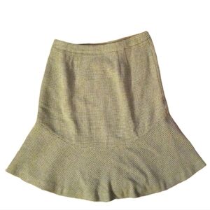 Loft Ann Taylor Women's Wool blend A-line Twees Skirt